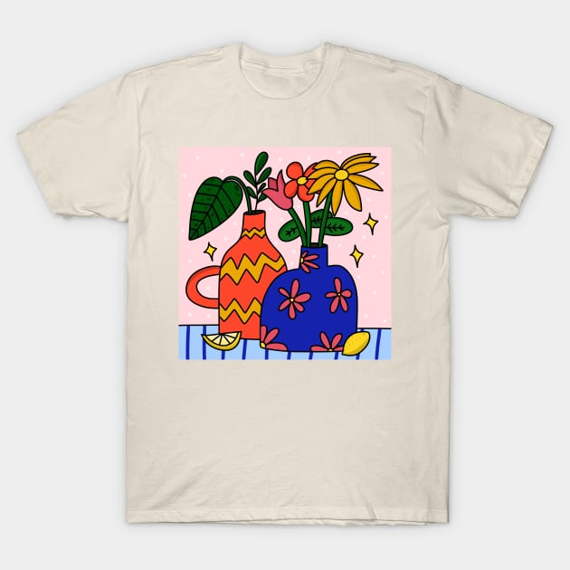 vases T-Shirt by joyfulsmolthings